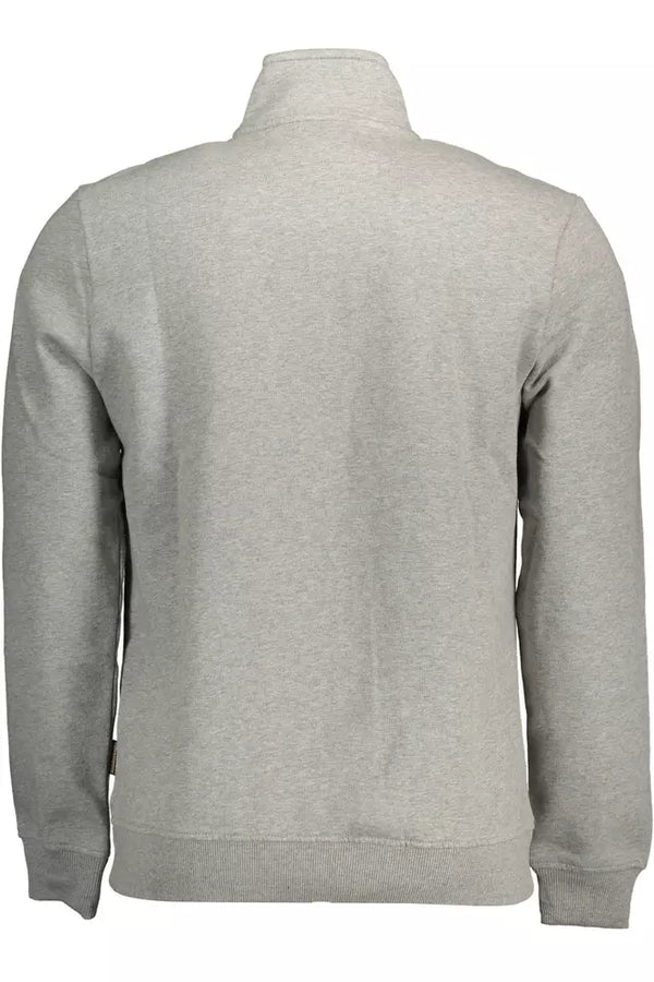 Maglione da uomo in cotone grigio