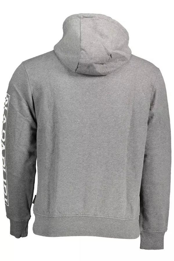 Maglione da uomo in cotone grigio