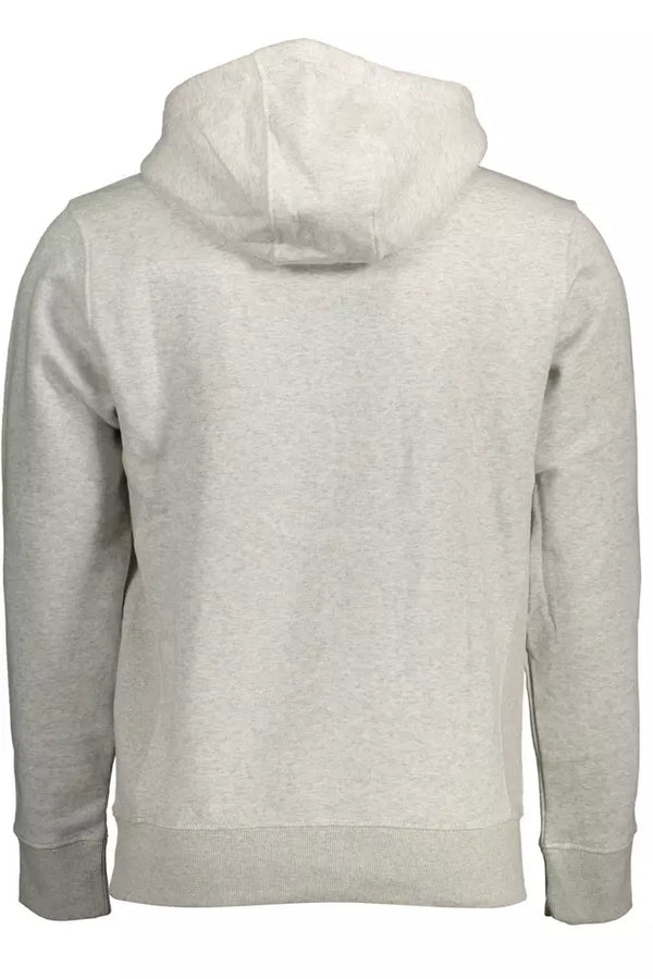 Maglione da uomo in cotone grigio