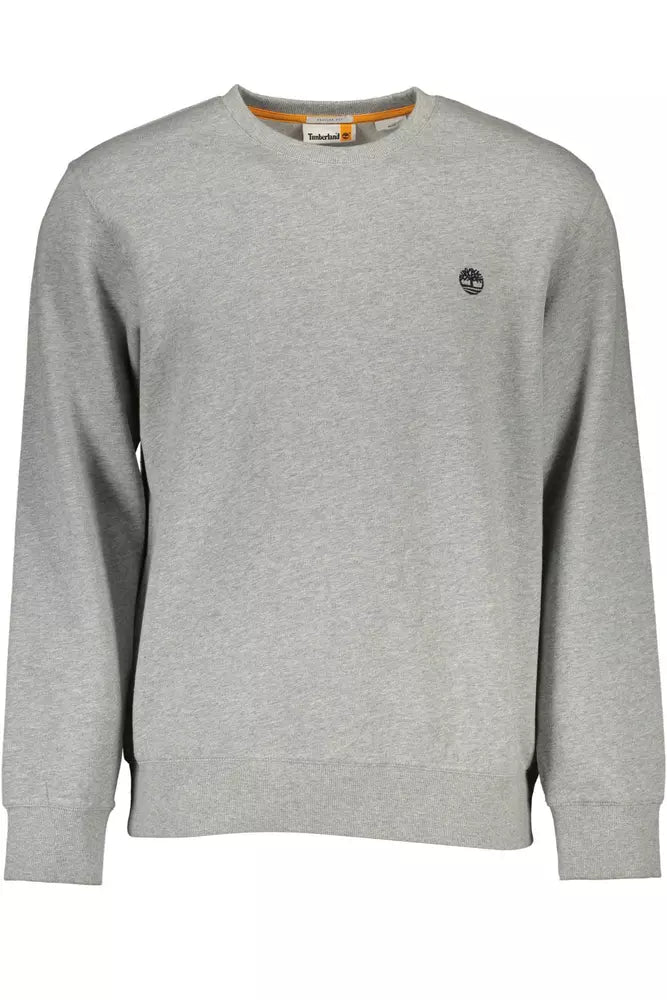 Maglione da uomo in cotone grigio