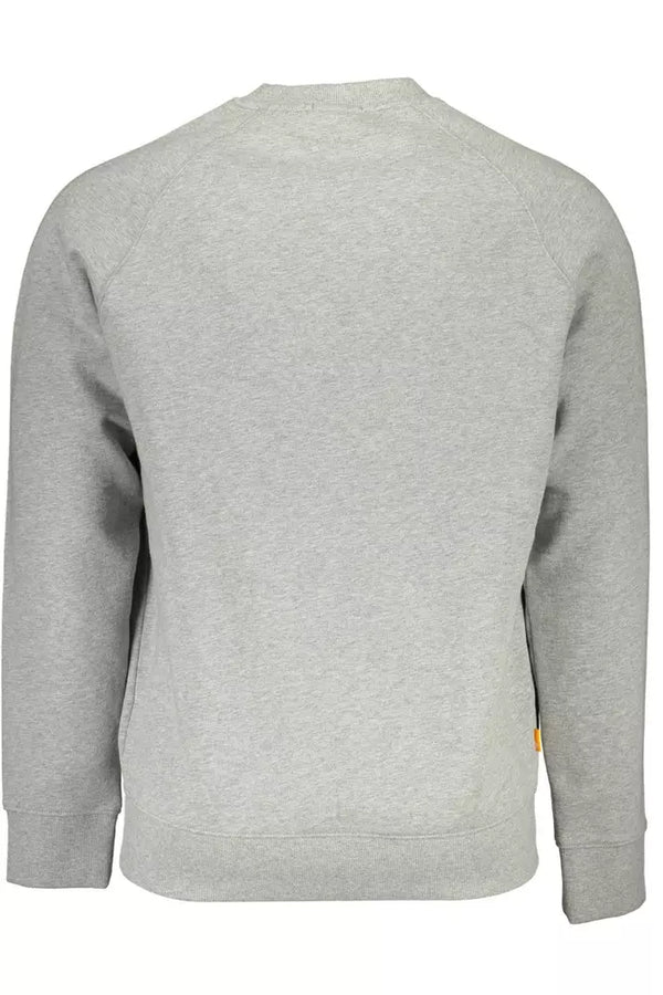 Maglione da uomo in cotone grigio