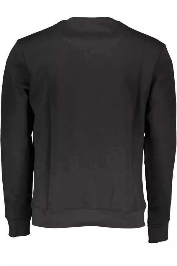 Maglione da uomo in cotone nero