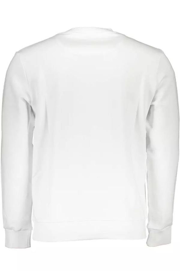 Maglione da uomo in cotone bianco