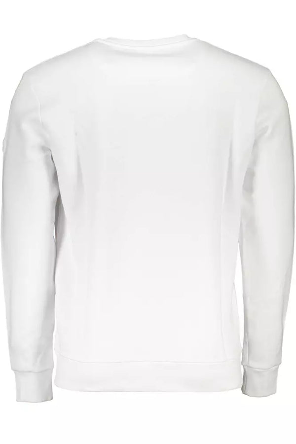 Maglione da uomo in cotone bianco