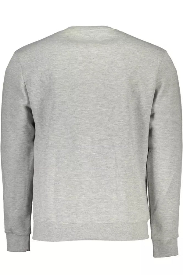 Maglione da uomo in cotone grigio