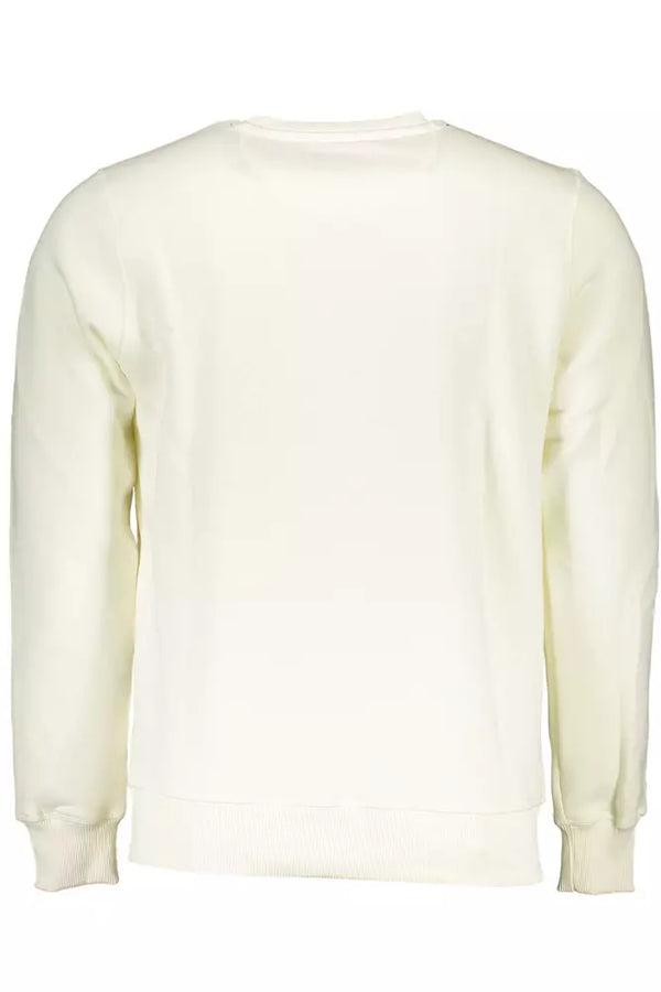 Maglione da uomo in cotone bianco