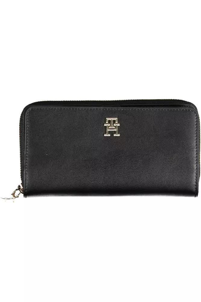 Black Polyethylene Women Wallet