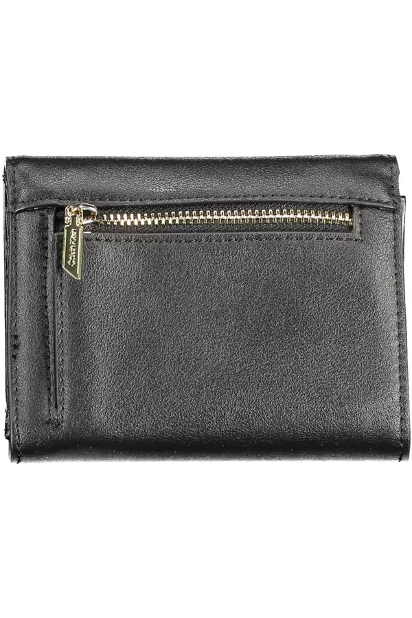 Black Polyethylene Women Wallet