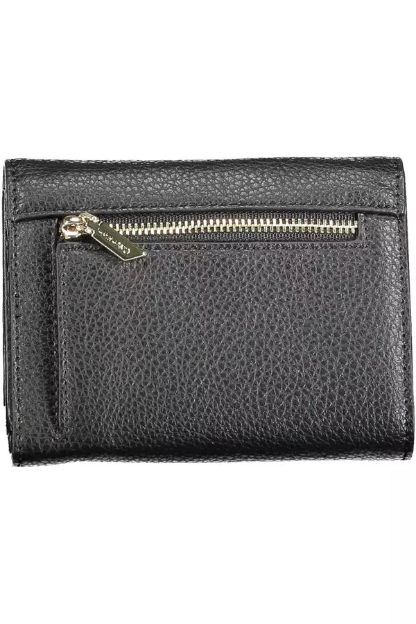 Black Polyethylene Women Wallet