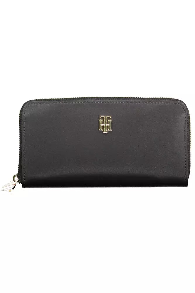 Black Nylon Women Wallet