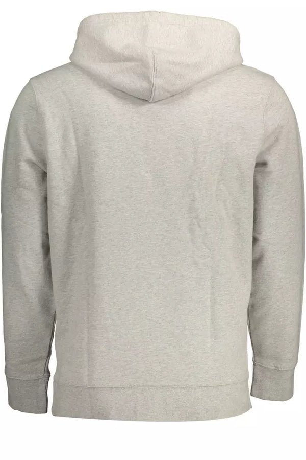 Maglione da uomo in cotone grigio