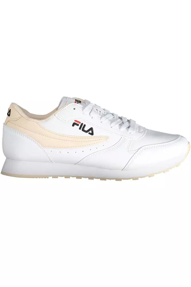 Sneaker donna in polietilene bianco