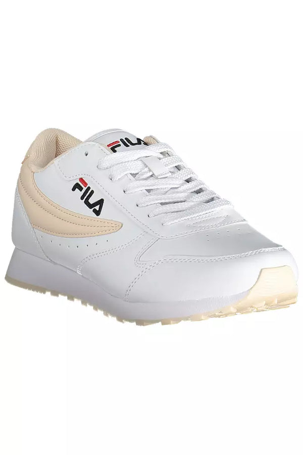 Sneaker donna in polietilene bianco