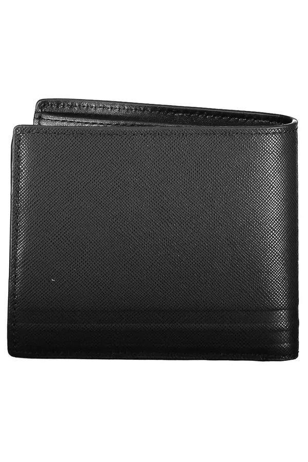 Black Leather Men Wallet