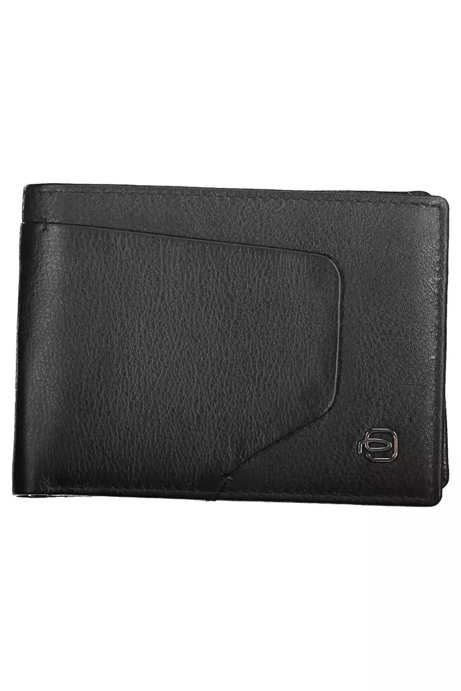 Black Leather Mens Wallet