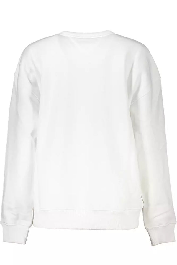 Maglione da donna in cotone bianco