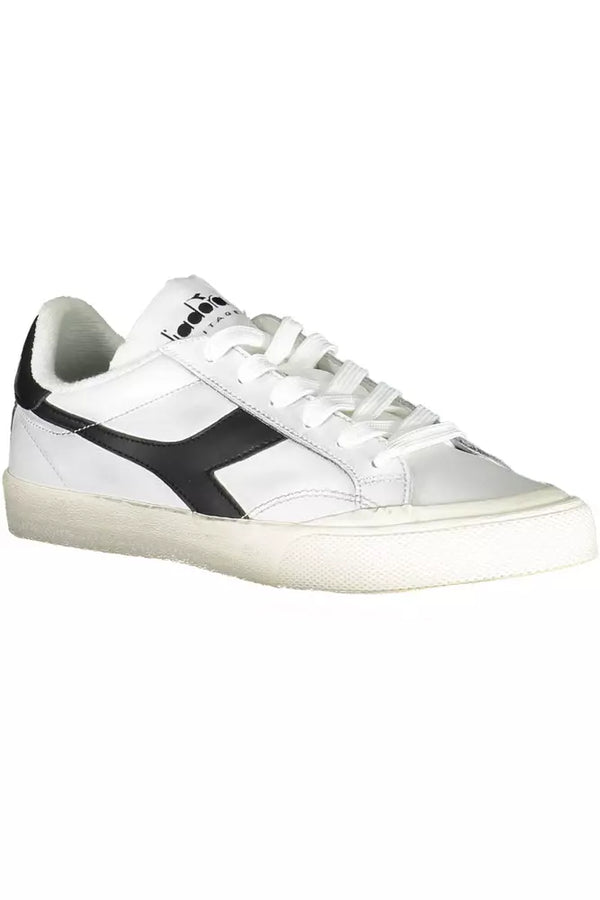 Sneaker donna in pelle bianca