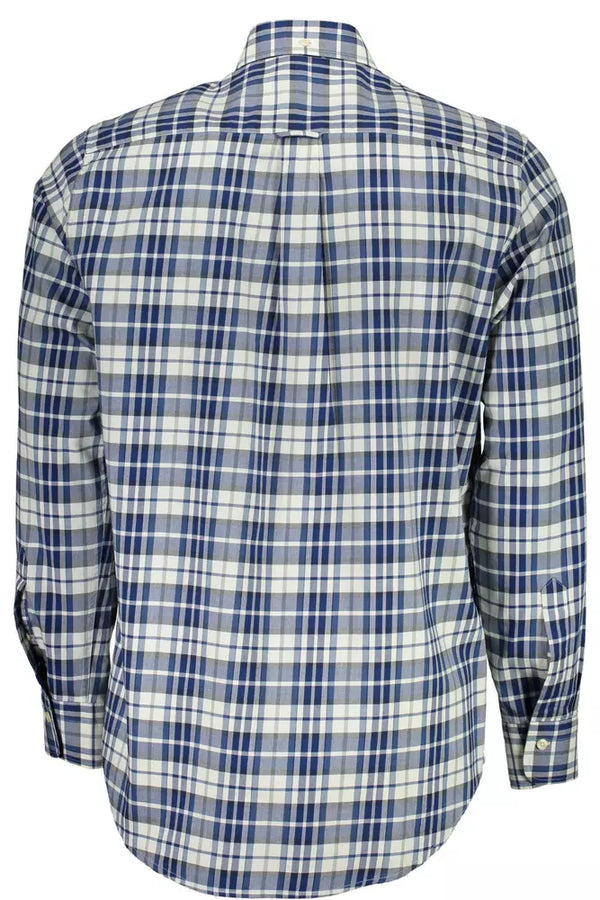 Camicia da uomo in cotone bianco