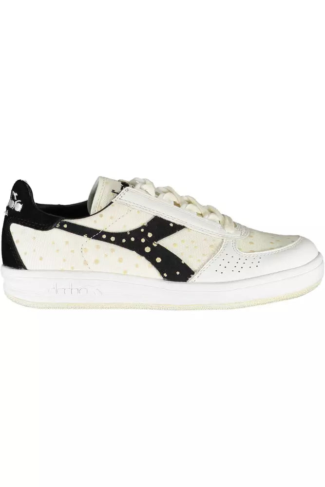 Sneaker donna in pelle bianca