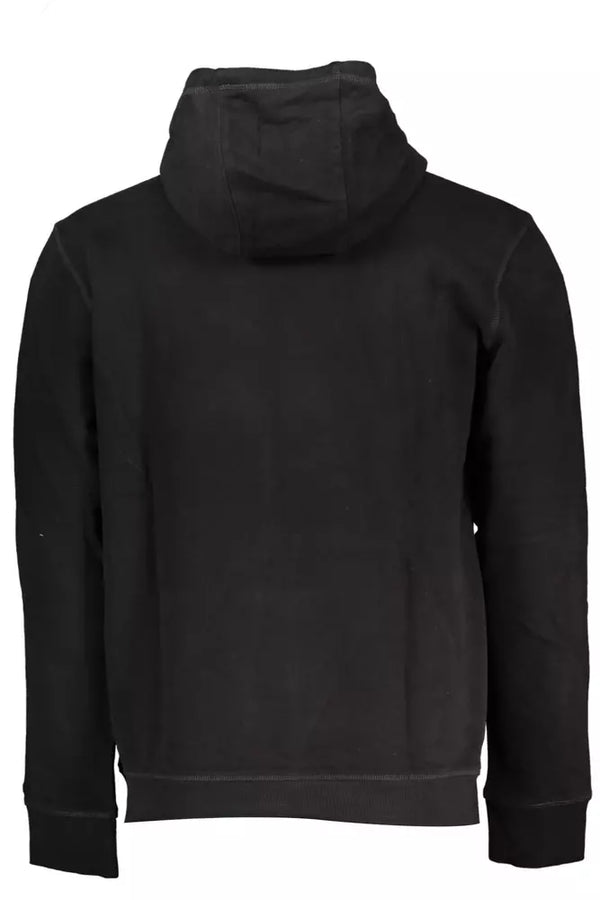 Maglione da uomo in cotone nero