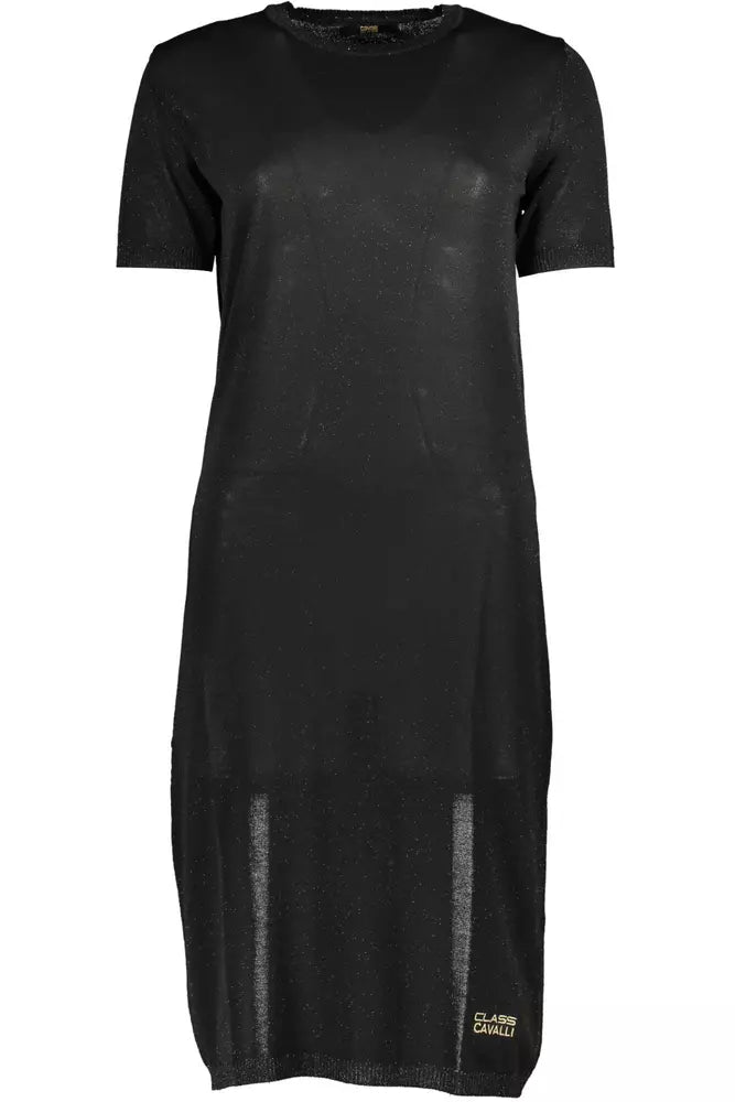 Black Viscose Women Dress