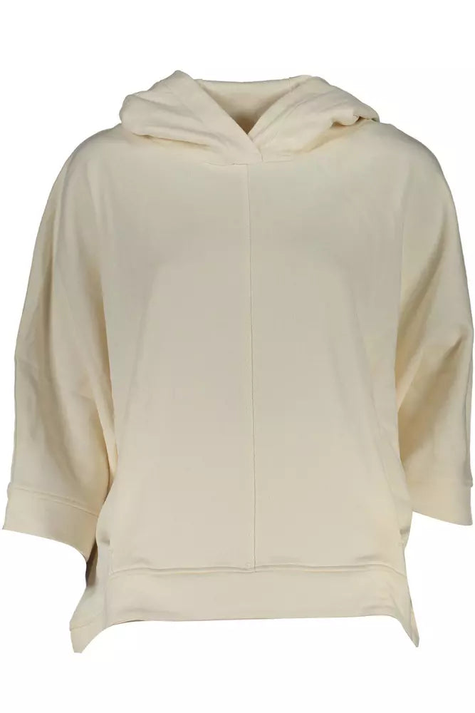 Maglione da donna in cotone bianco