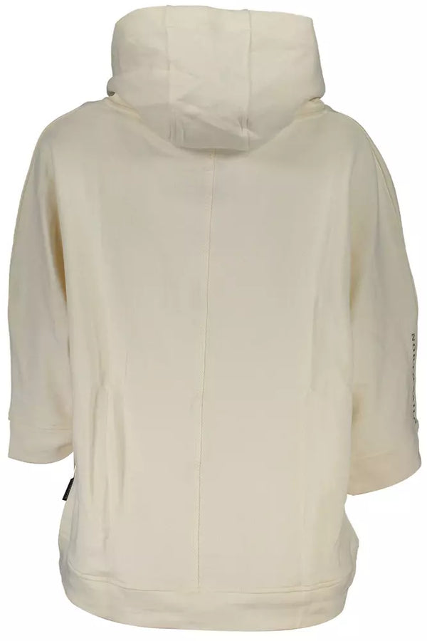 Maglione da donna in cotone bianco