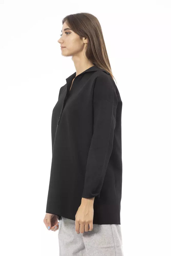 Maglione da donna in polipropilene nero