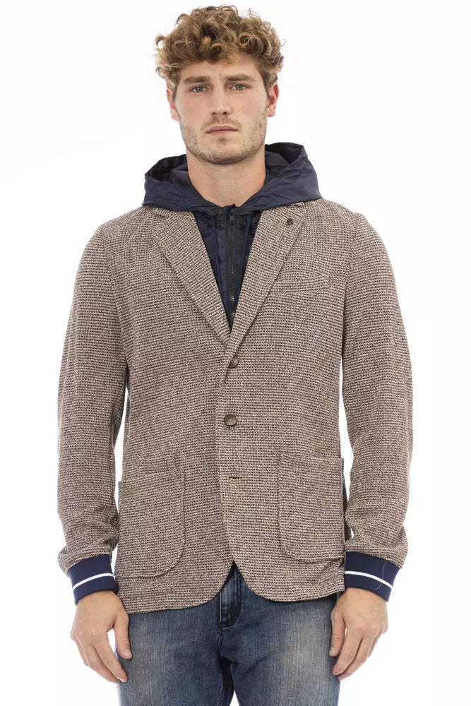 Distretto12 Brown PO Blazer