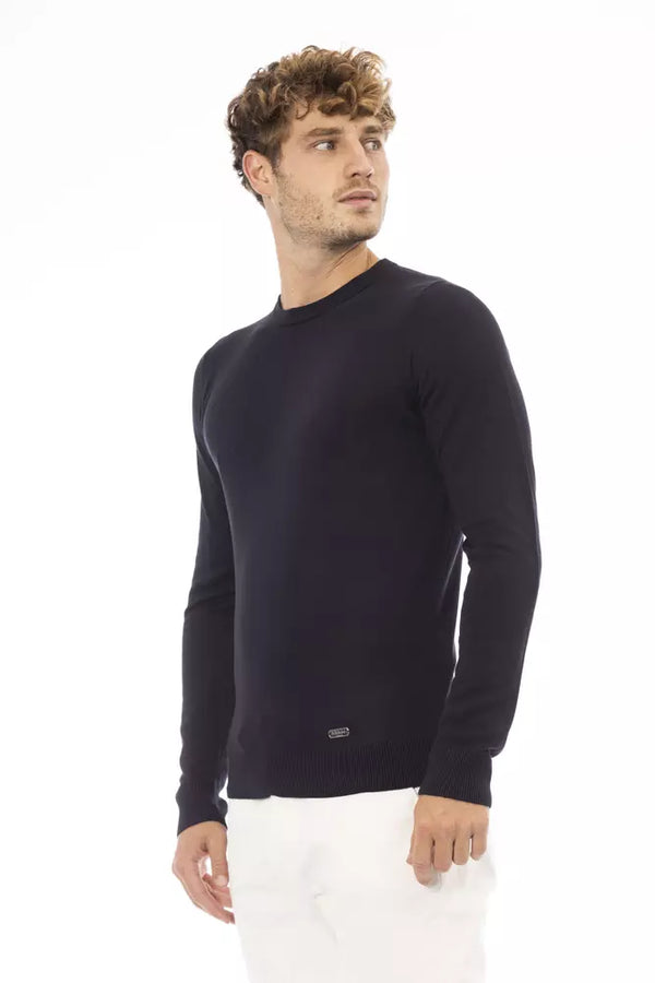 Maglione da uomo in modal blu