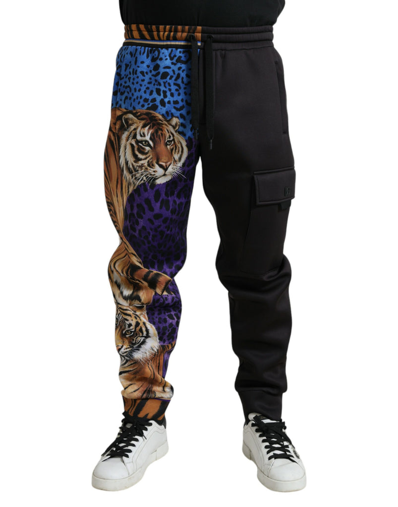 Stunning Exotic Print Jogger Pants