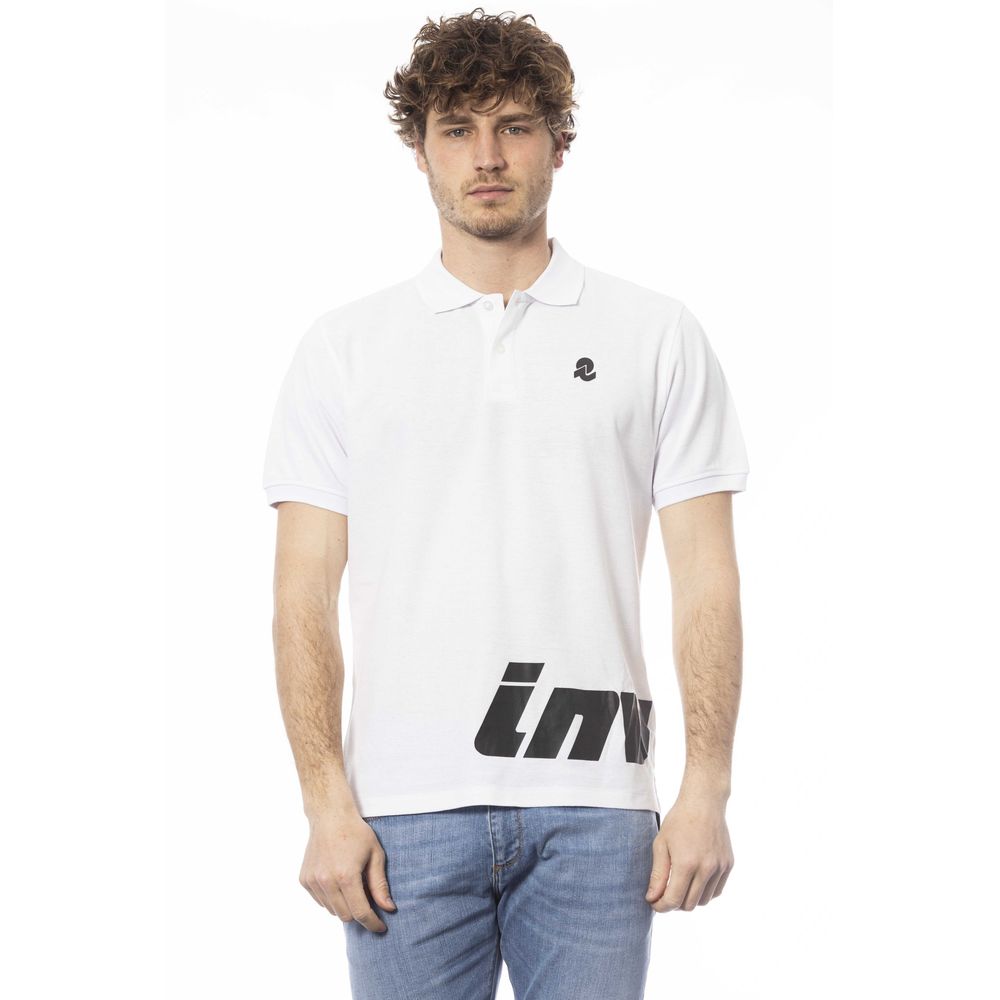 Polo uomo in cotone bianco