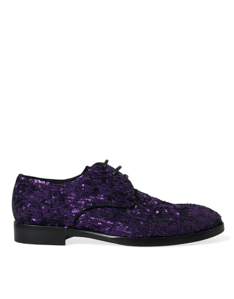 Scarpe Oxford eleganti con paillettes