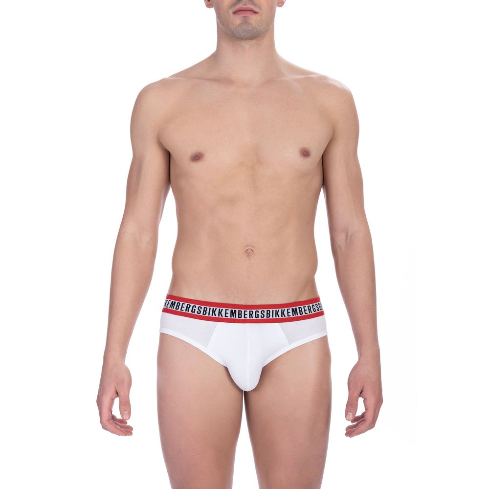 White Cotton Men's Brief