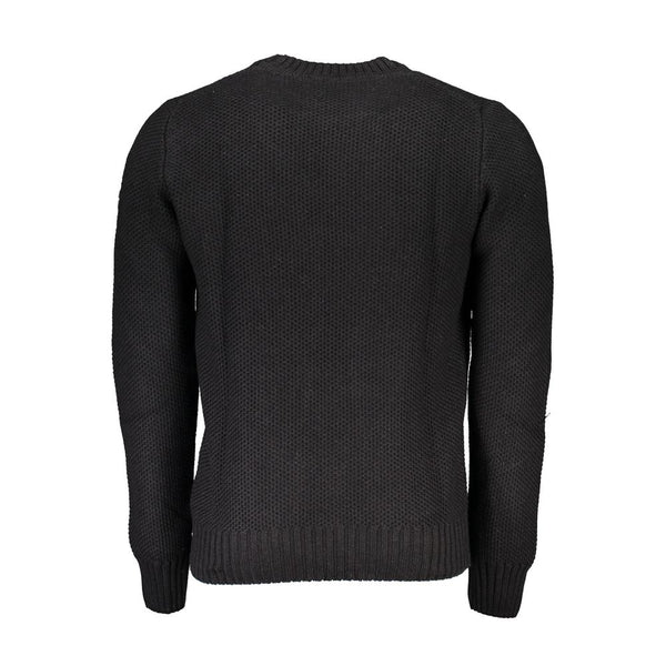 Maglione da uomo in cotone grigio