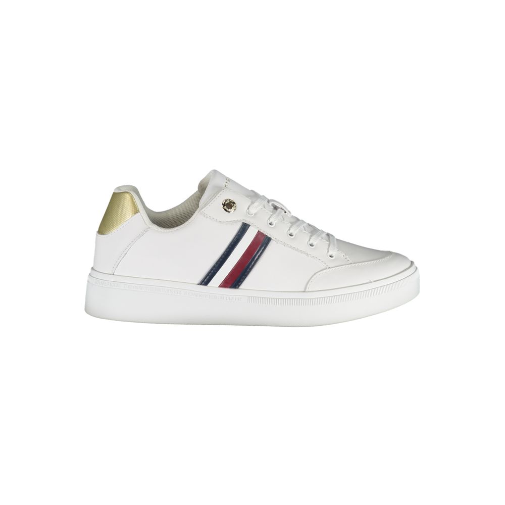 Sneaker donna in pelle bianca