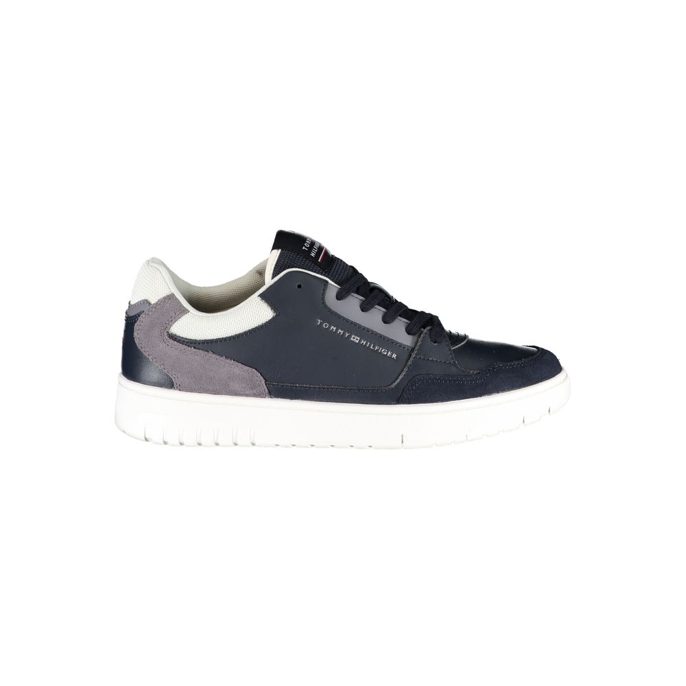 Sneaker uomo in polietilene blu