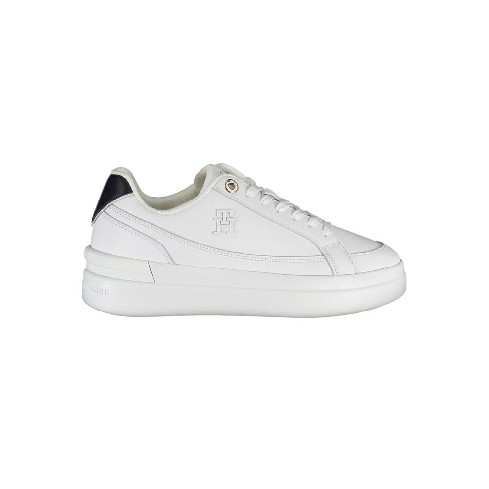 Sneaker donna in pelle bianca