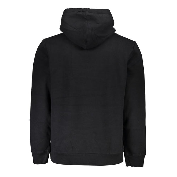 Maglione da uomo in cotone nero