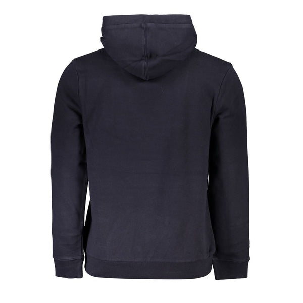 Maglione da uomo in cotone blu