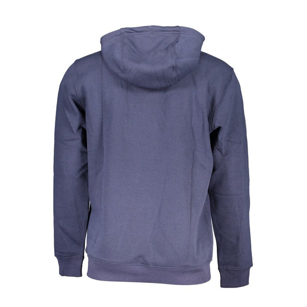 Maglione da uomo in cotone blu