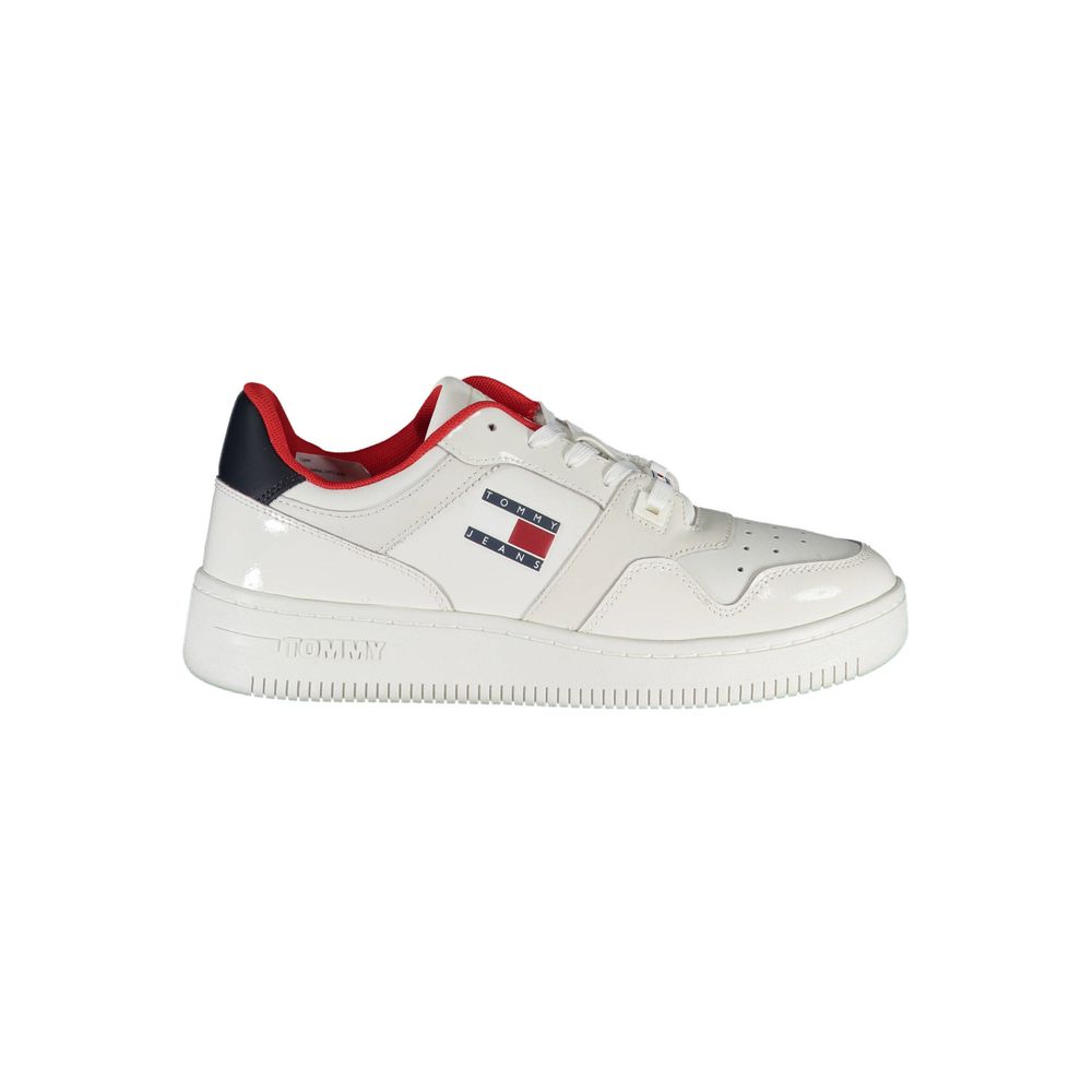 Sneaker donna in pelle bianca