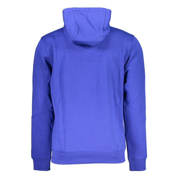 Maglione da uomo in cotone blu