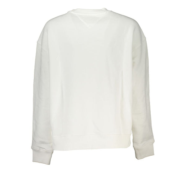 Maglione da donna in cotone bianco