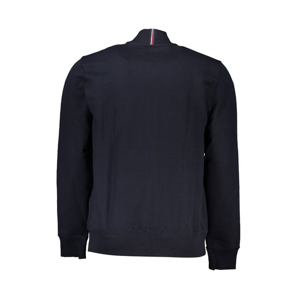 Maglione da uomo in cotone blu