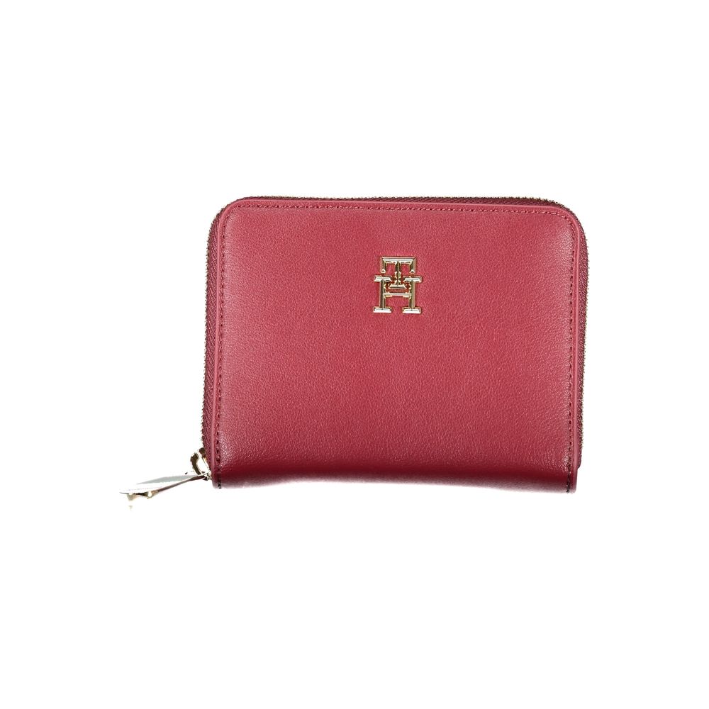 Pink Polyester Women Wallet