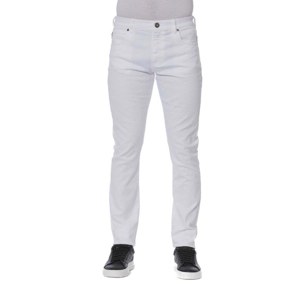 White Cotton Men Jean