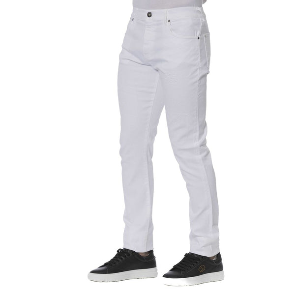 White Cotton Men Jean