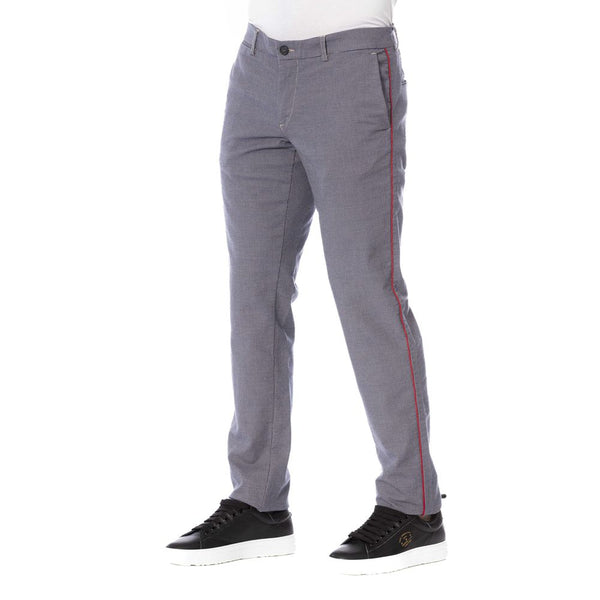 Pantaloni da uomo in cotone blu