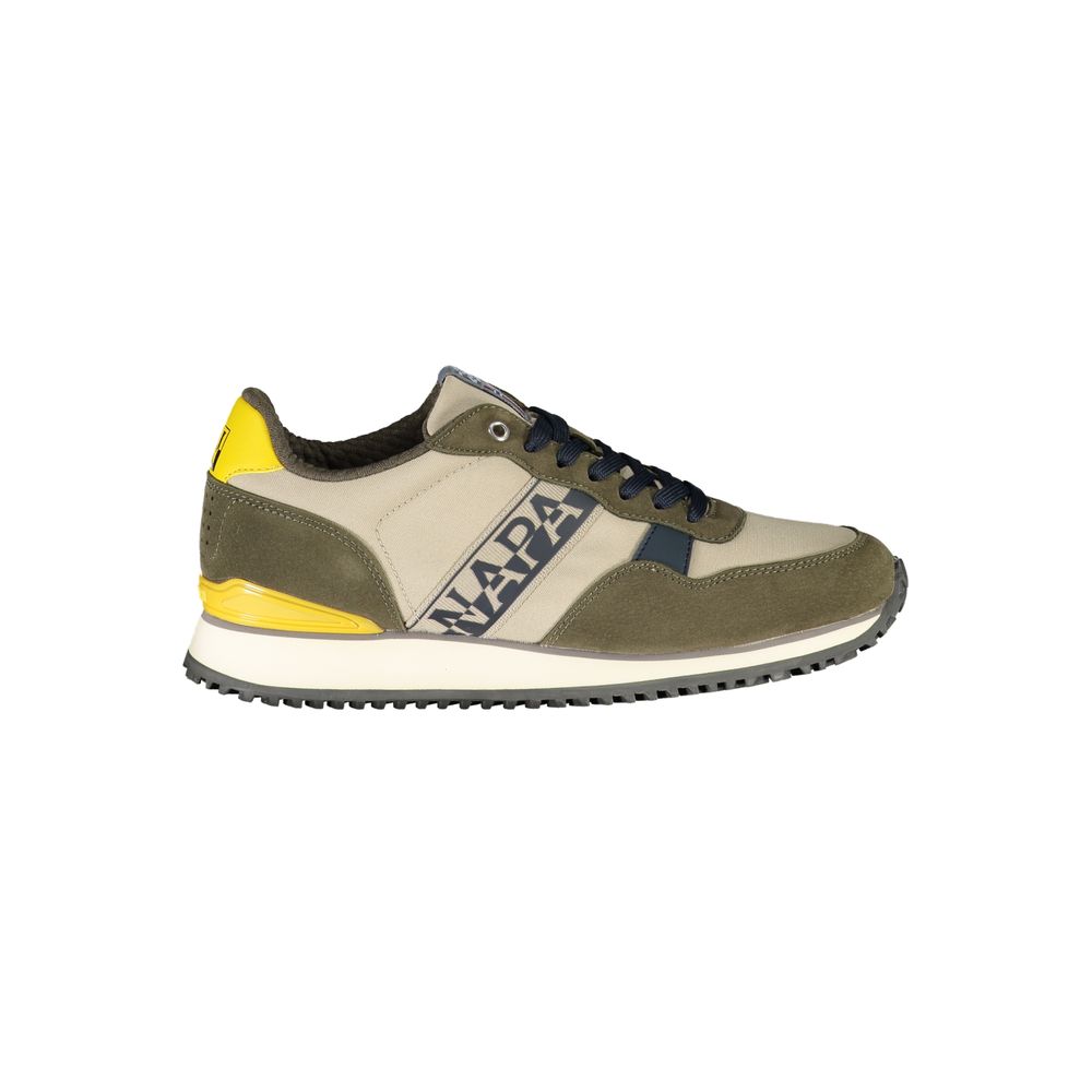 Sneakers sportive eleganti beige con lacci